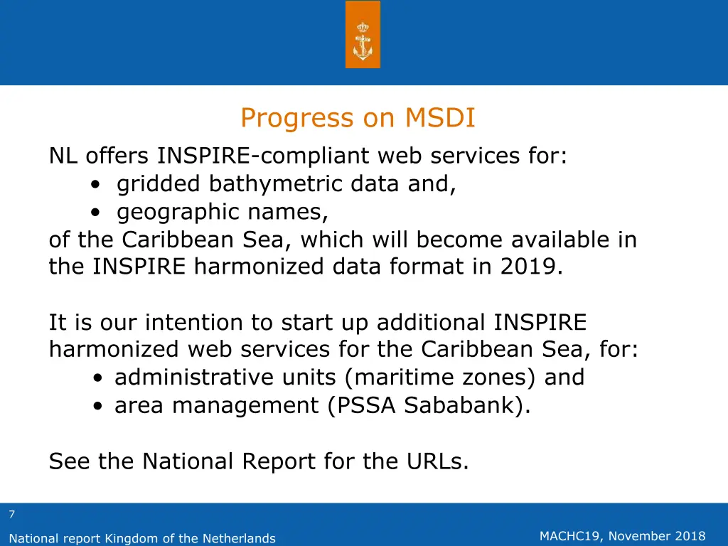 progress on msdi