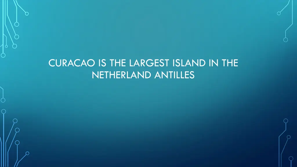 curacao is the largest island in the netherland