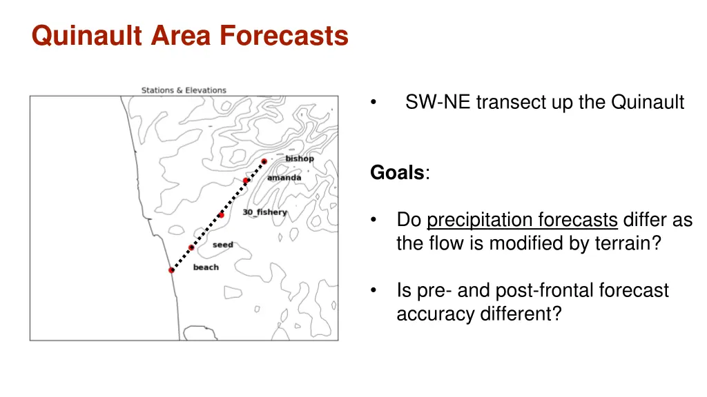 quinault area forecasts