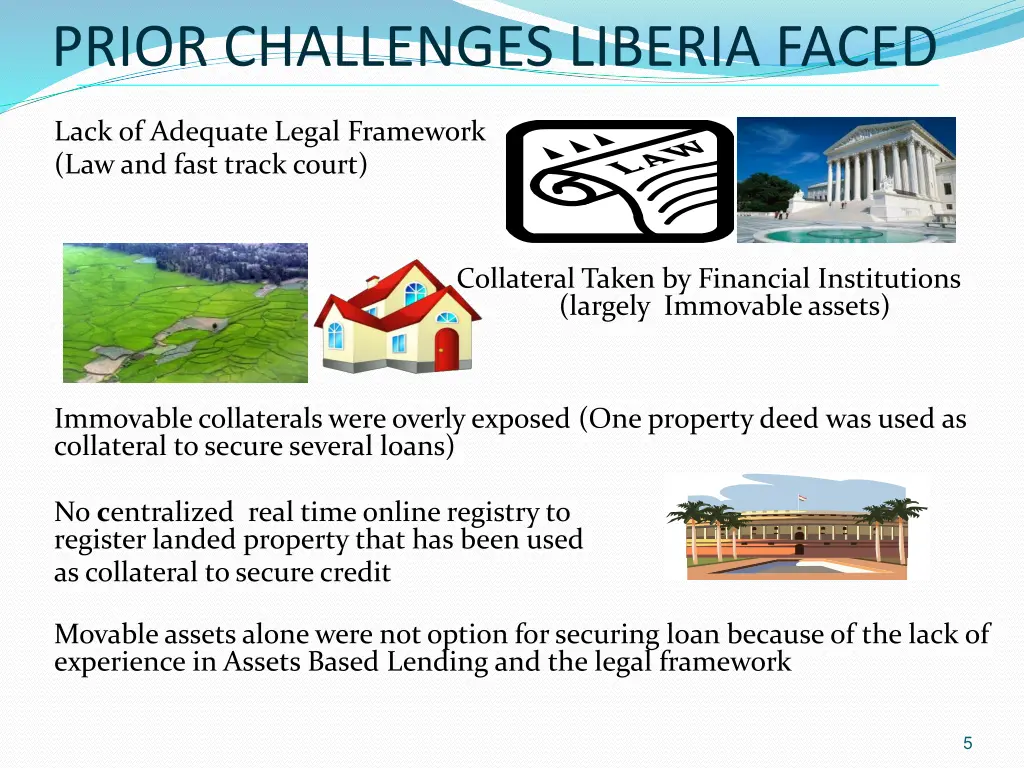 prior challenges liberia faced