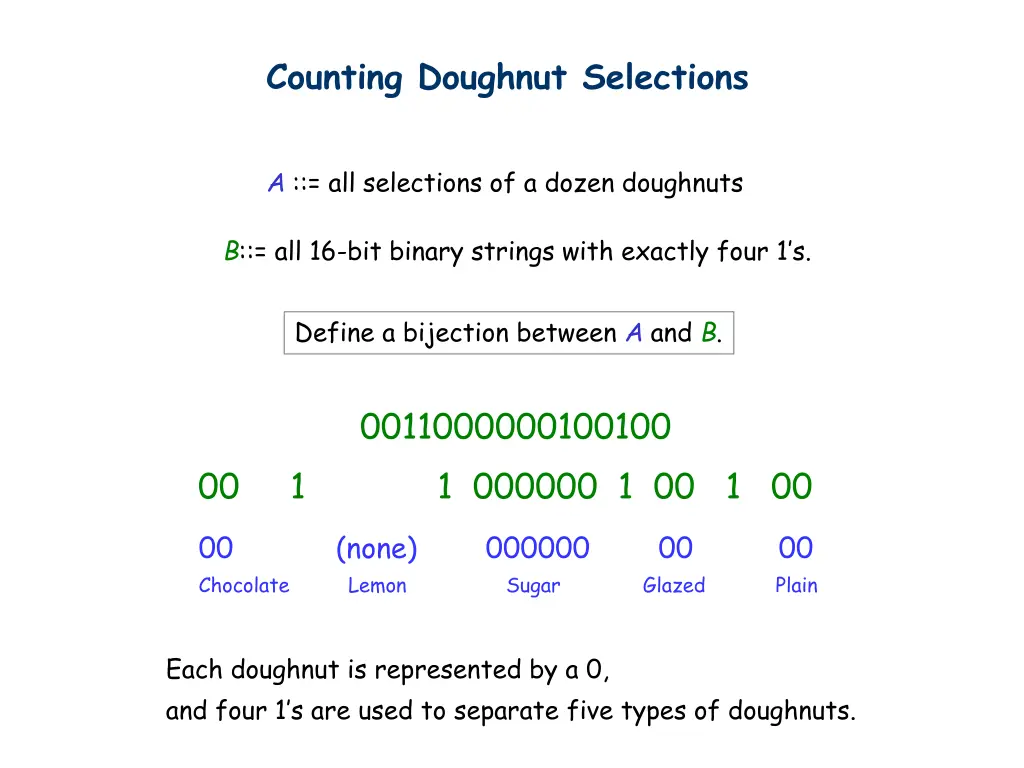 counting doughnut selections 1