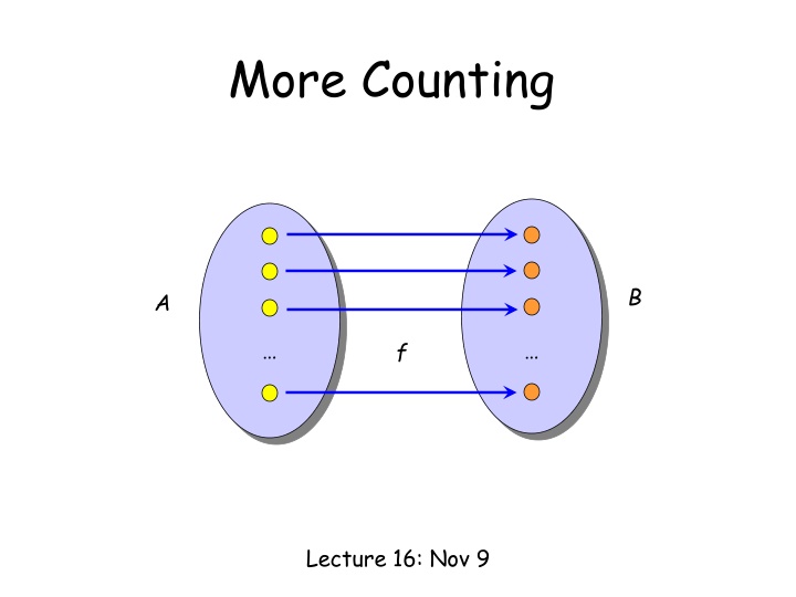 more counting