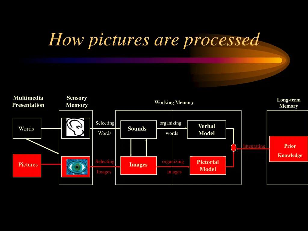 how pictures are processed