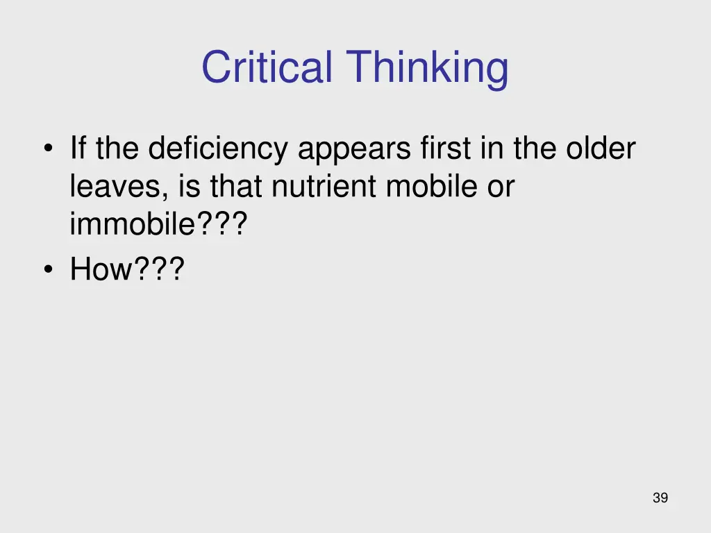 critical thinking 10