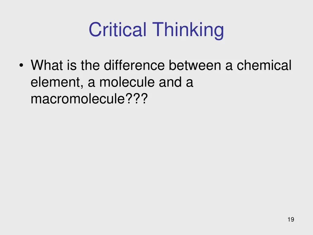 critical thinking 2