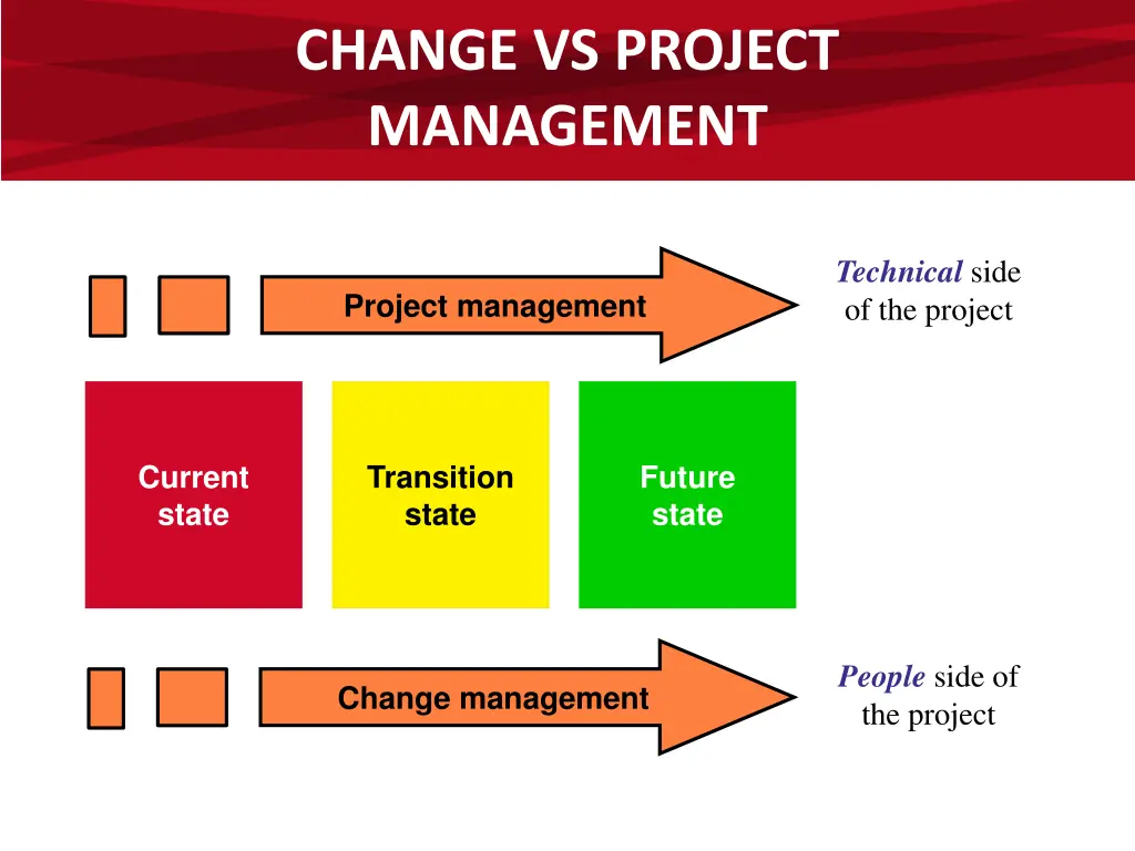 change vs project management