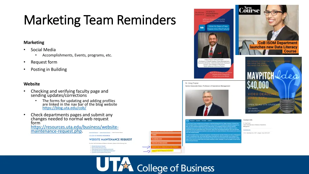 marketing team reminders marketing team reminders