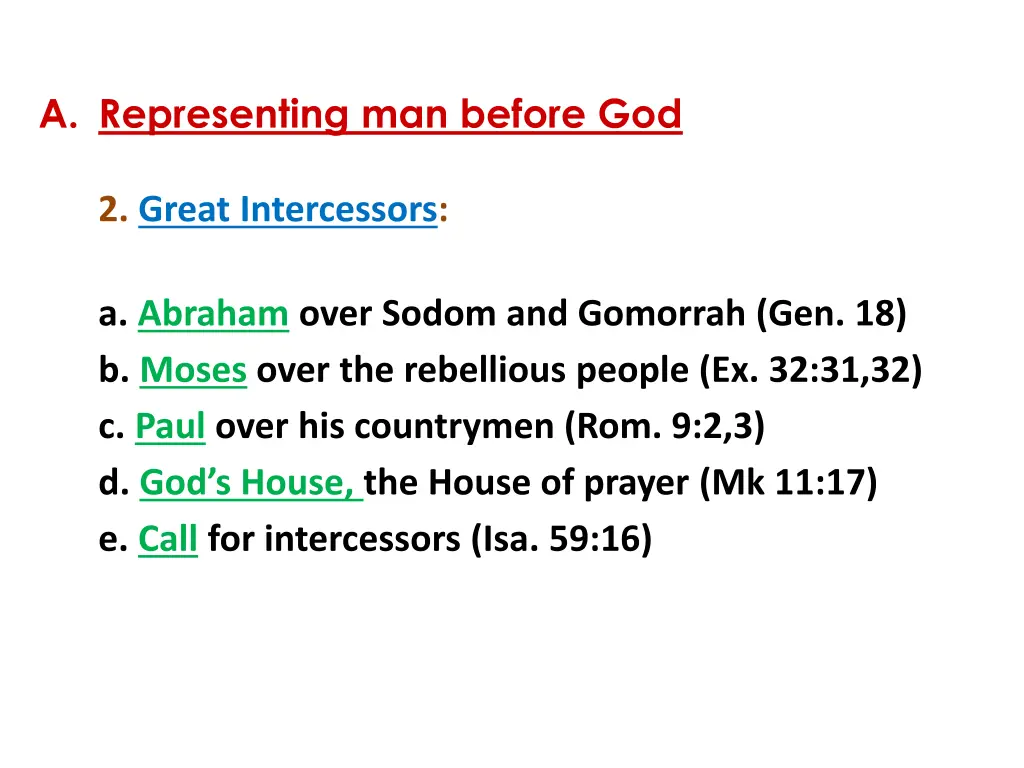 a representing man before god 1