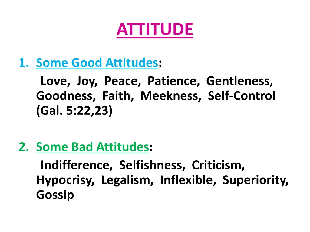 attitude 2