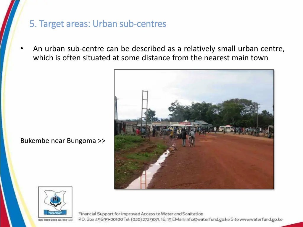 5 target areas urban sub 5 target areas urban