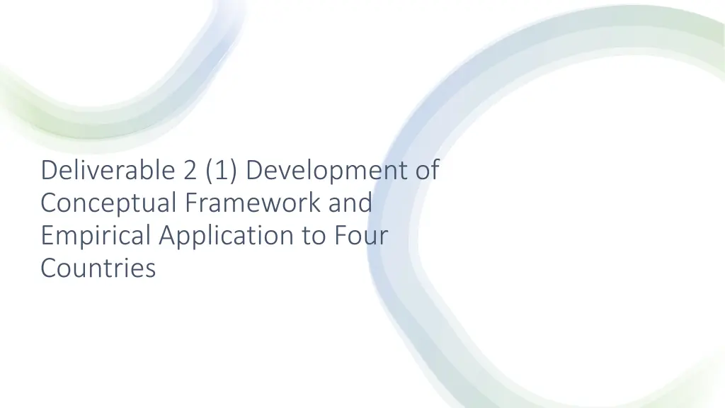 deliverable 2 1 development of conceptual