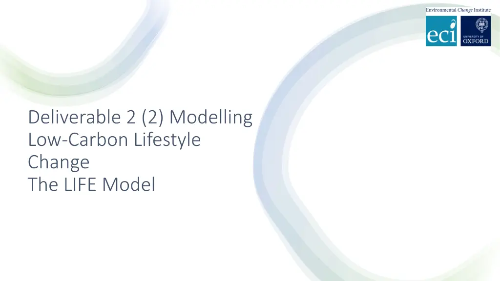 deliverable 2 2 modelling low carbon lifestyle