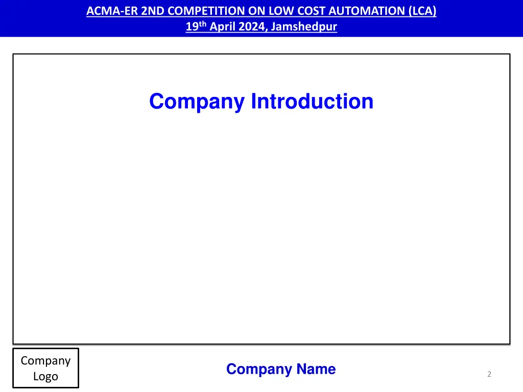 acma er 2nd competition on low cost automation 1