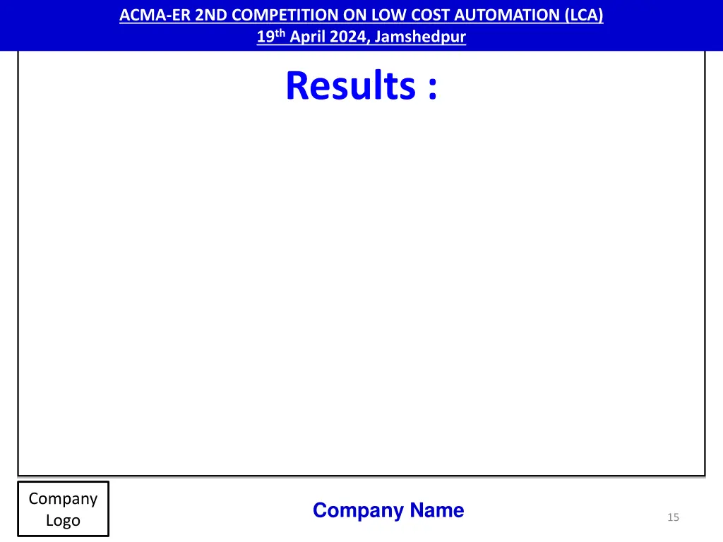 acma er 2nd competition on low cost automation 14