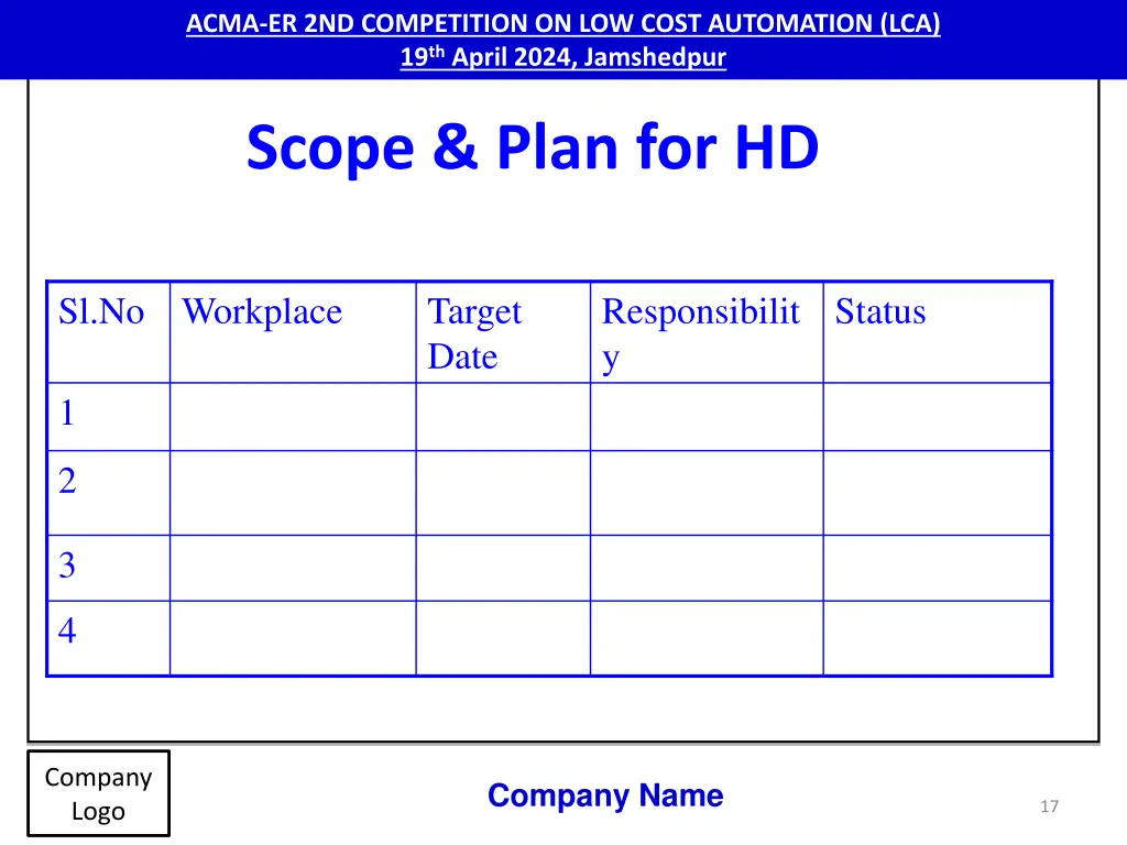 acma er 2nd competition on low cost automation 16