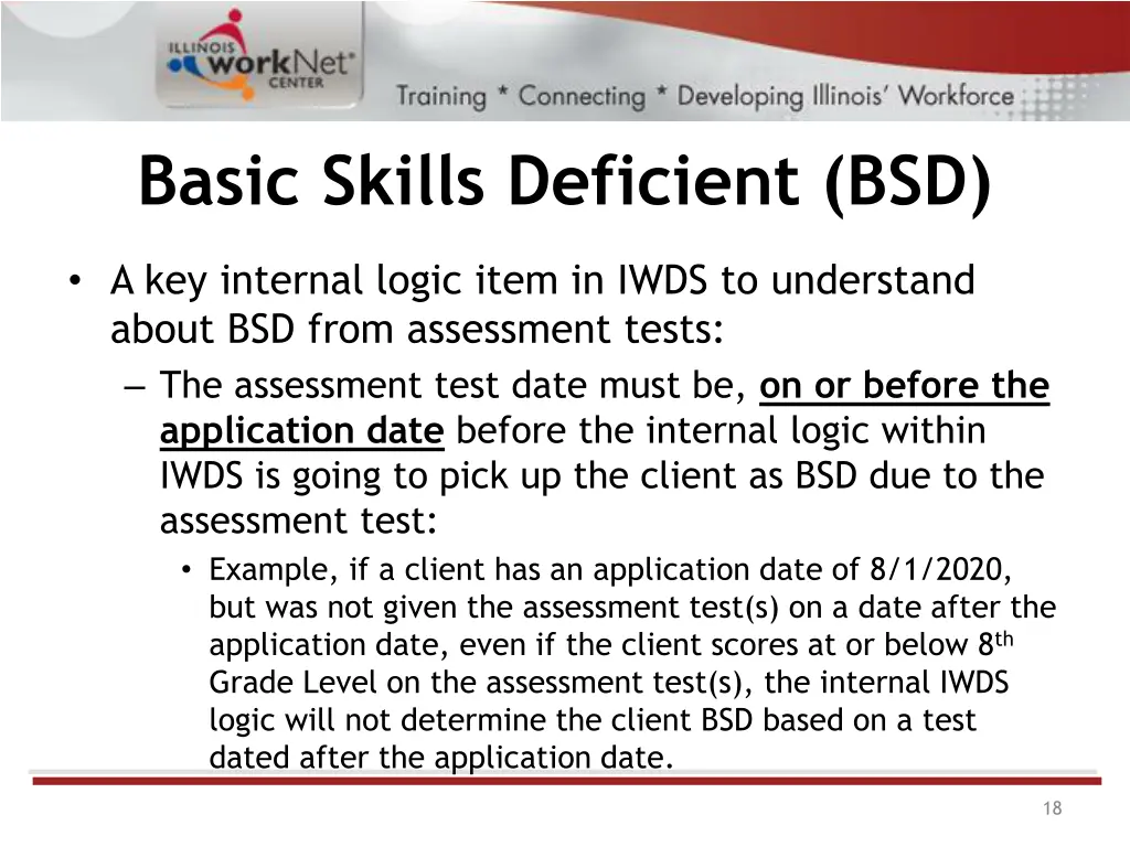 basic skills deficient bsd 1