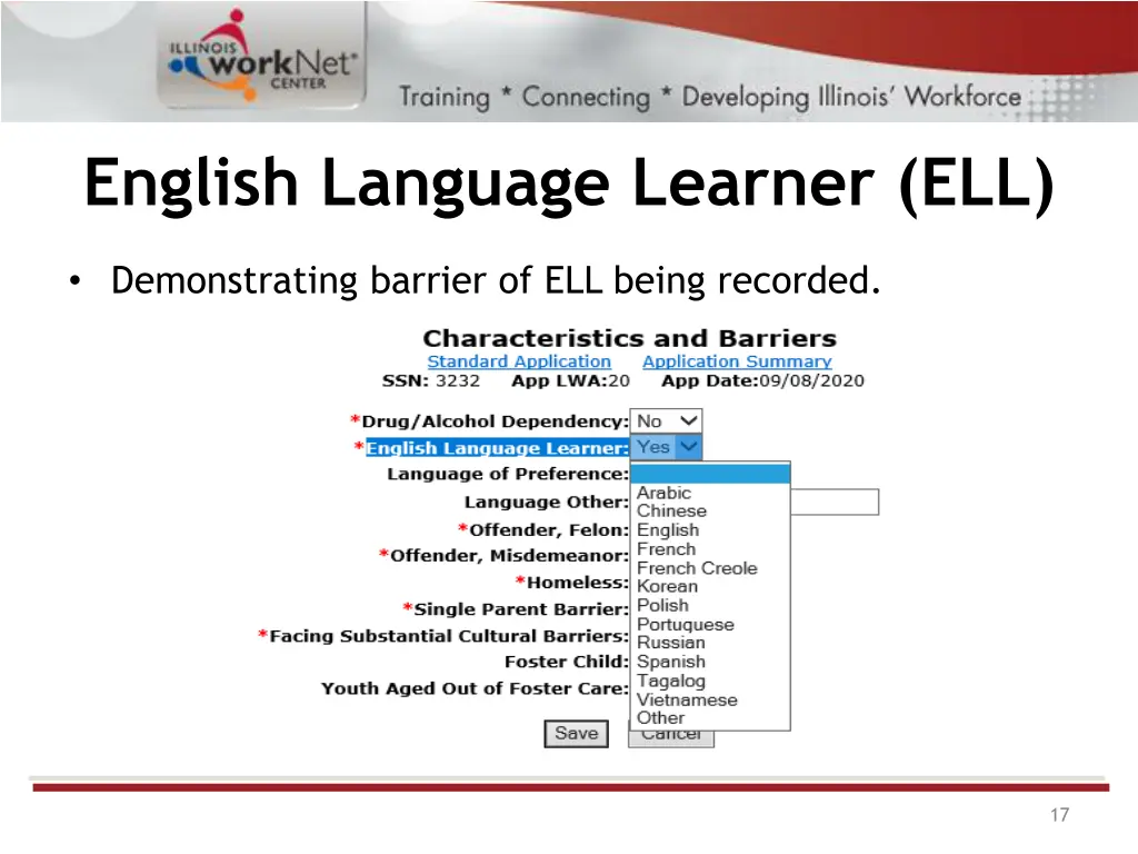 english language learner ell