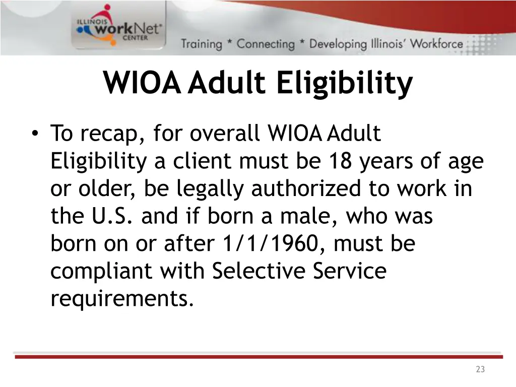 wioa adult eligibility 1