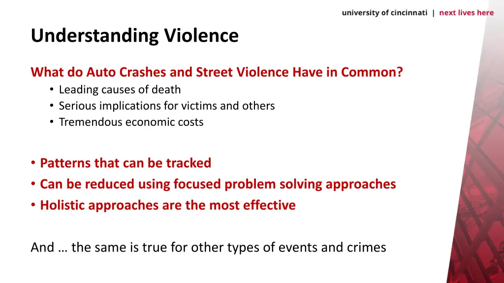 understanding violence