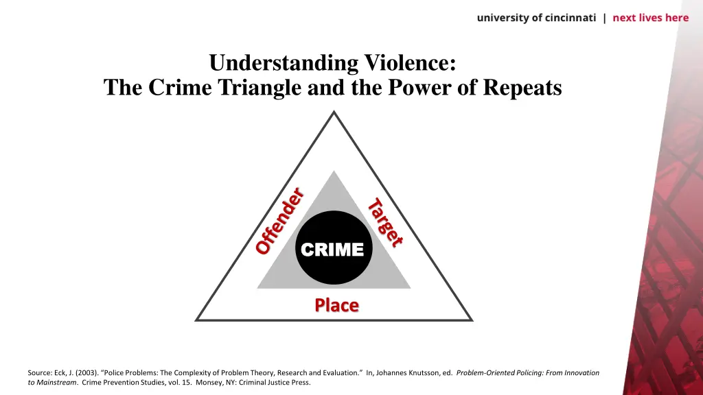 understanding violence the crime triangle 1