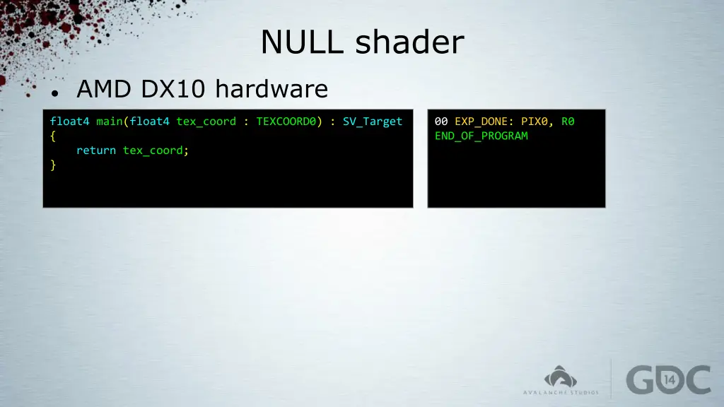 null shader