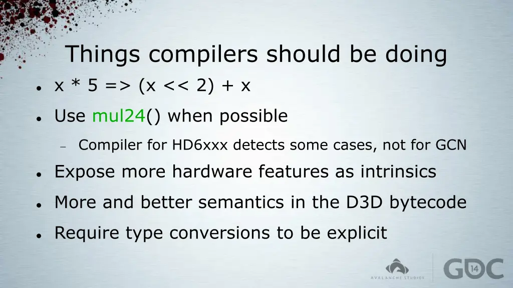 things compilers should be doing