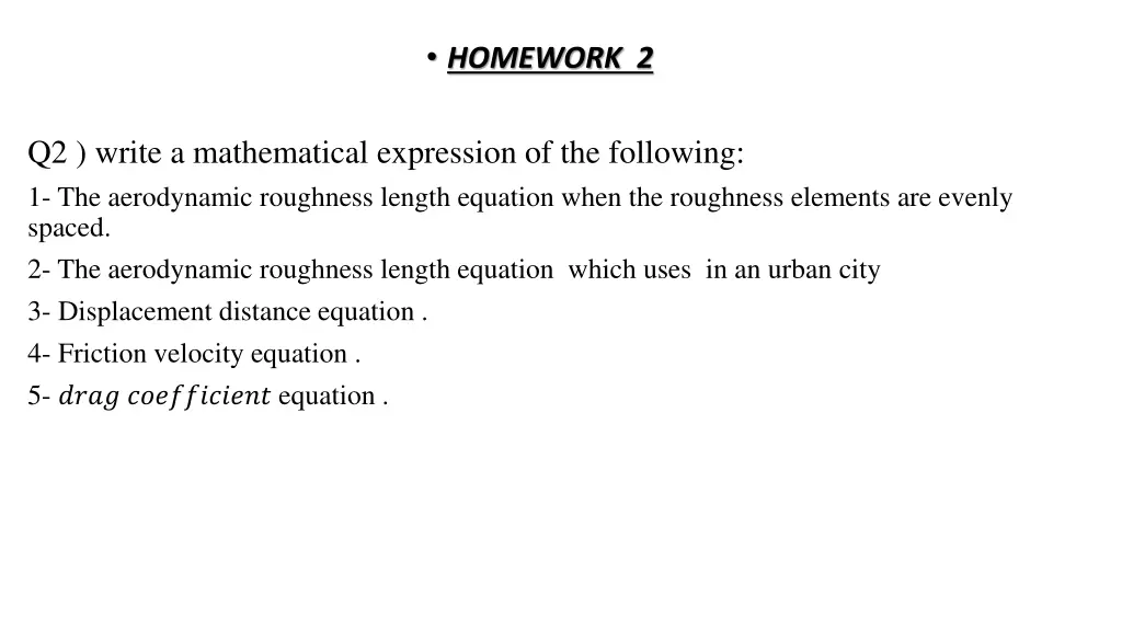 homework 2