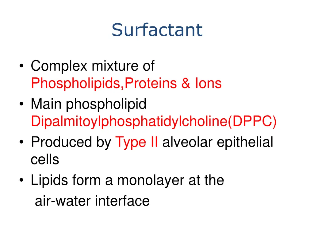 surfactant