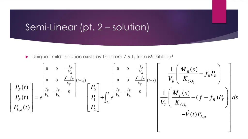 semi linear pt 2 solution