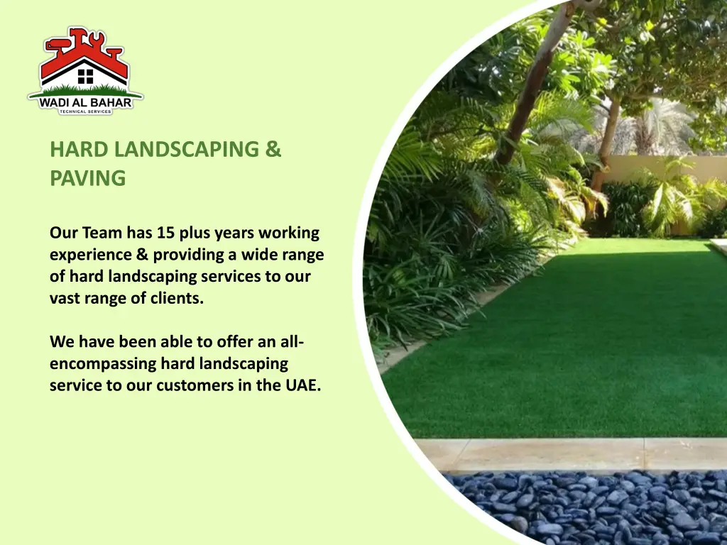 hard landscaping paving