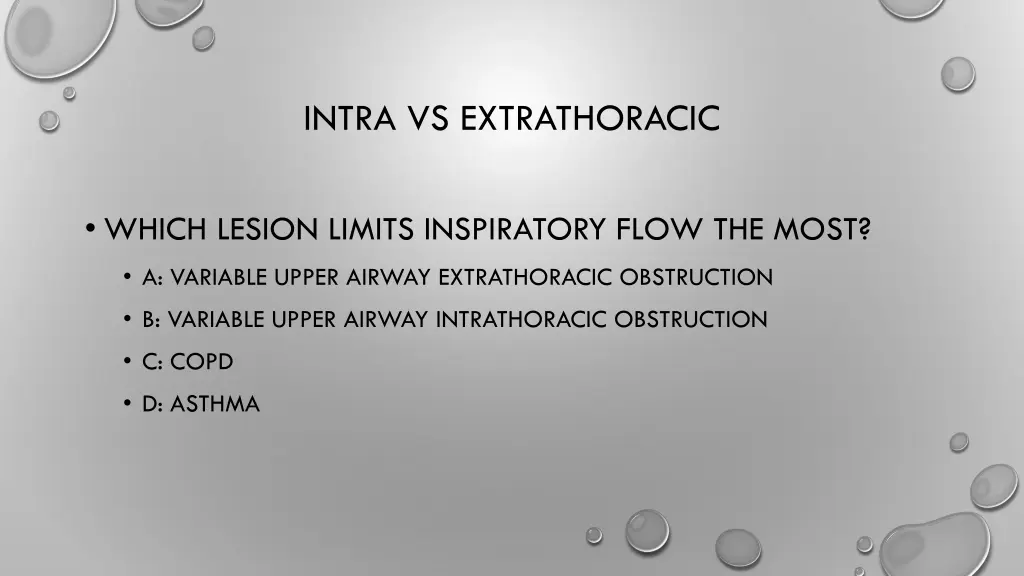 intra vs extrathoracic