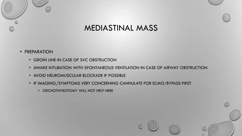 mediastinal mass 1