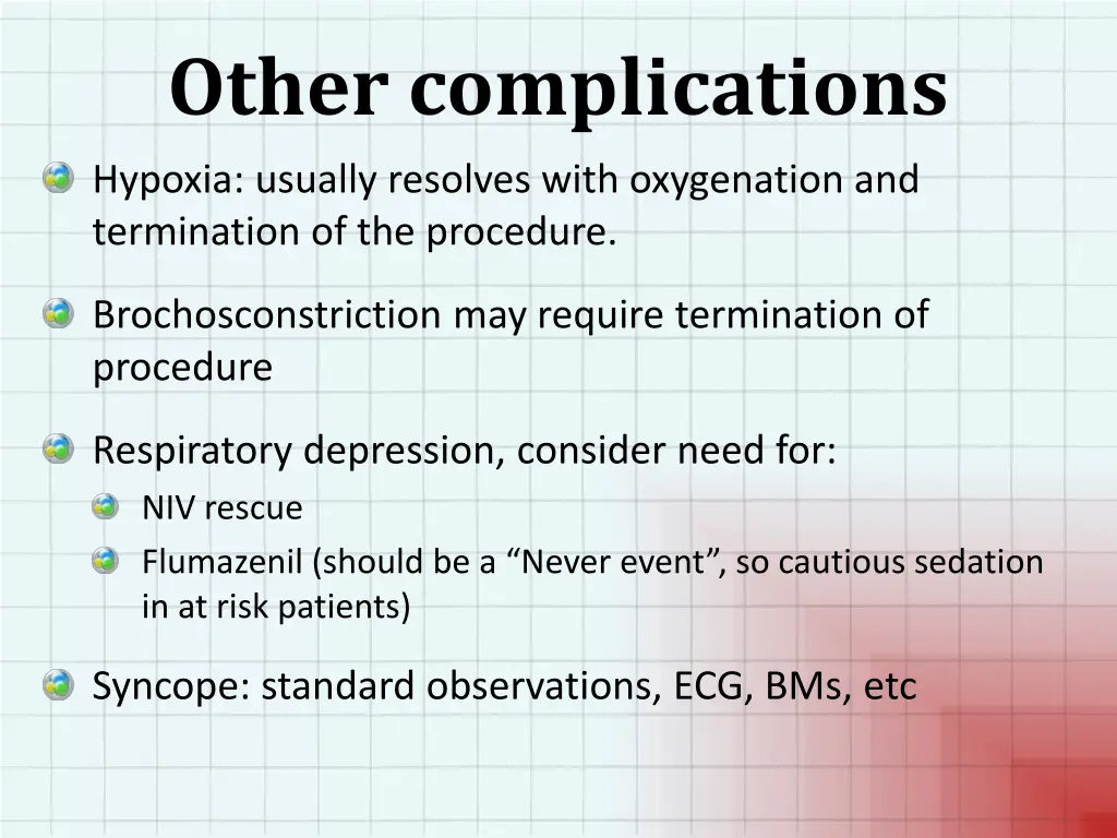 other complications