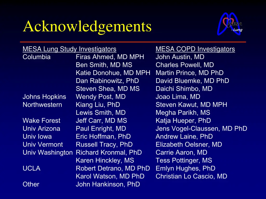 acknowledgements