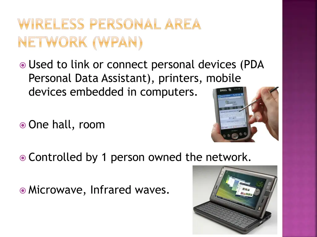 wireless personal area network wpan