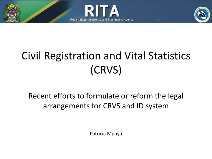 civil registration and vital statistics crvs