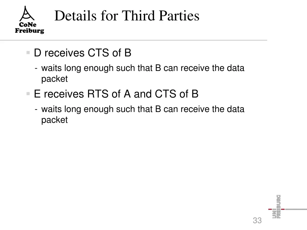 details for third parties 1