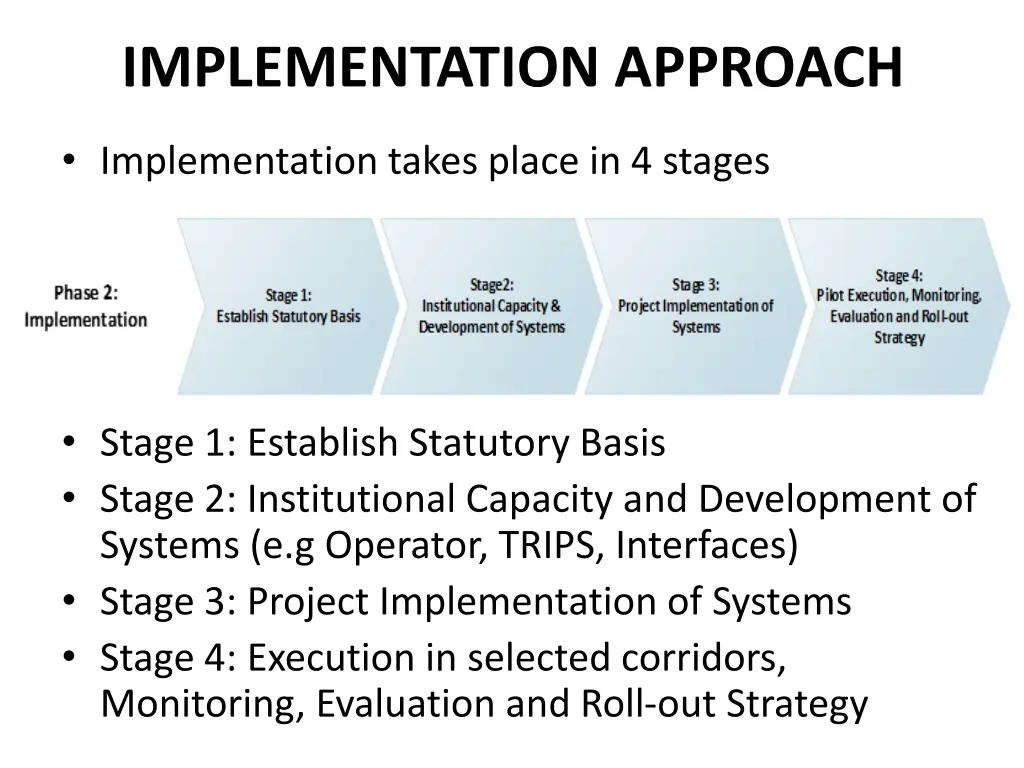 implementation approach