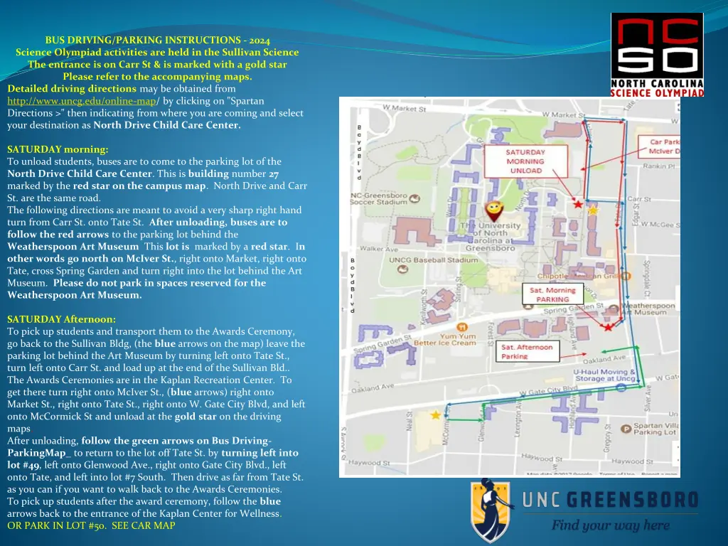 bus driving parking instructions 2024 science