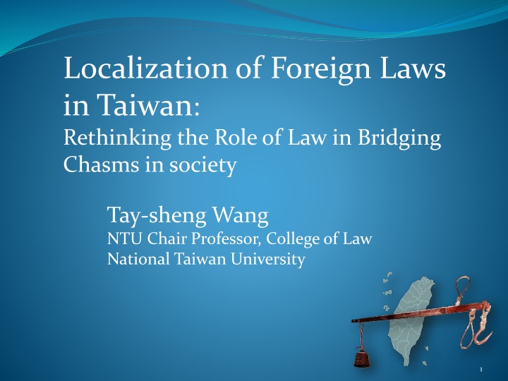 localization of foreign laws in taiwan rethinking