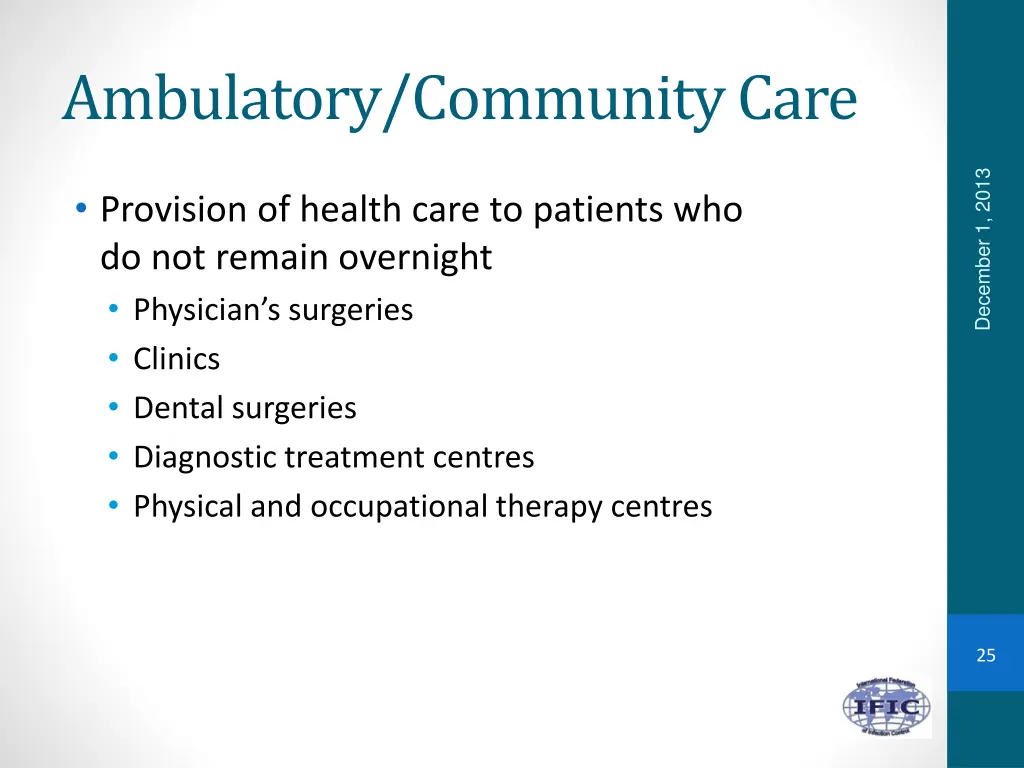 ambulatory community care