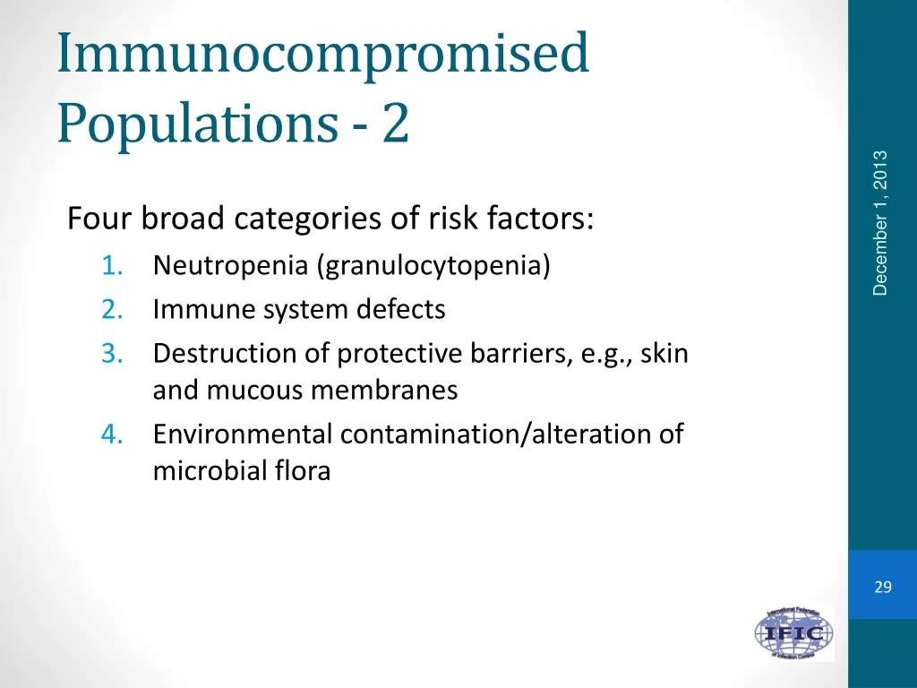 immunocompromised populations 2