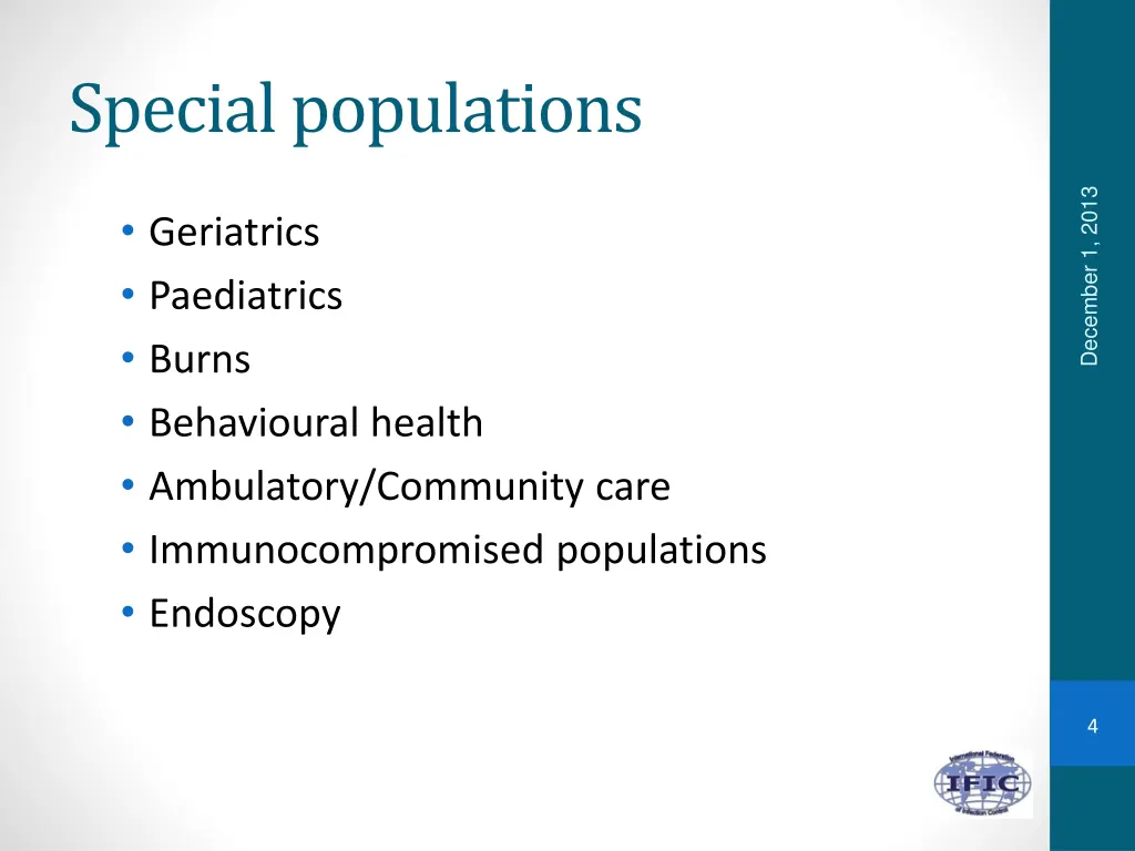 special populations 1