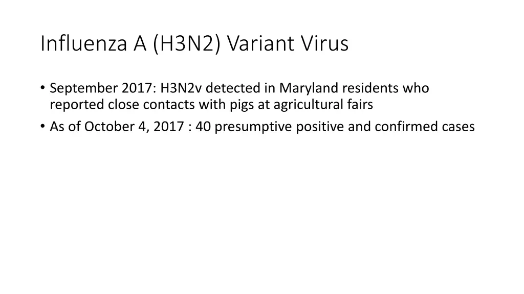 influenza a h3n2 variant virus