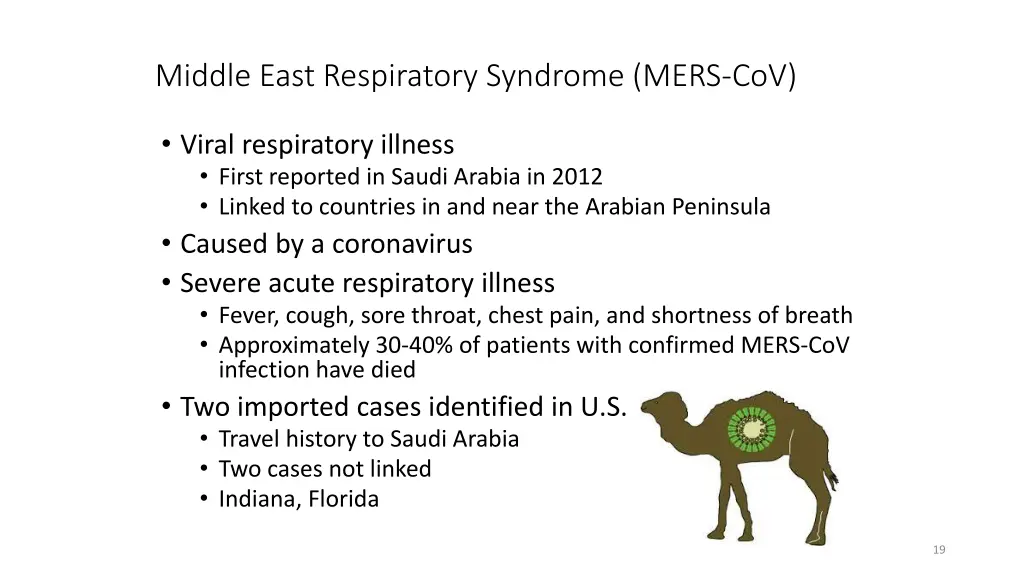 middle east respiratory syndrome mers cov