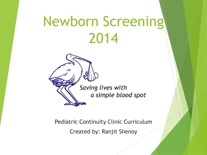 newborn screening 2014