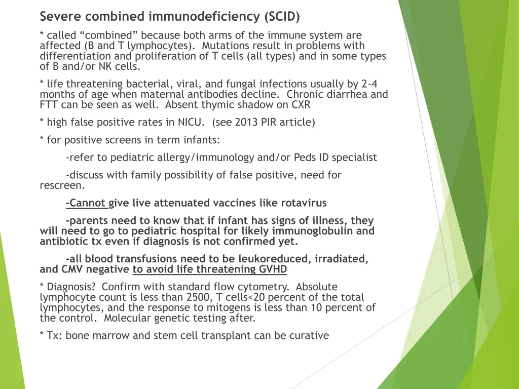 severe combined immunodeficiency scid called