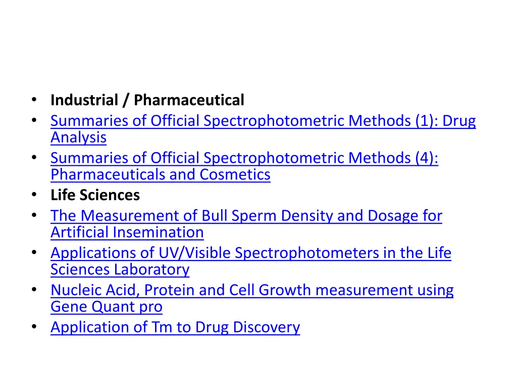 industrial pharmaceutical summaries of official