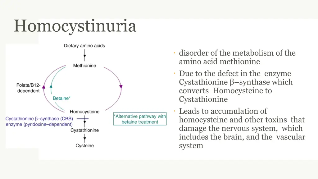 homocystinuria