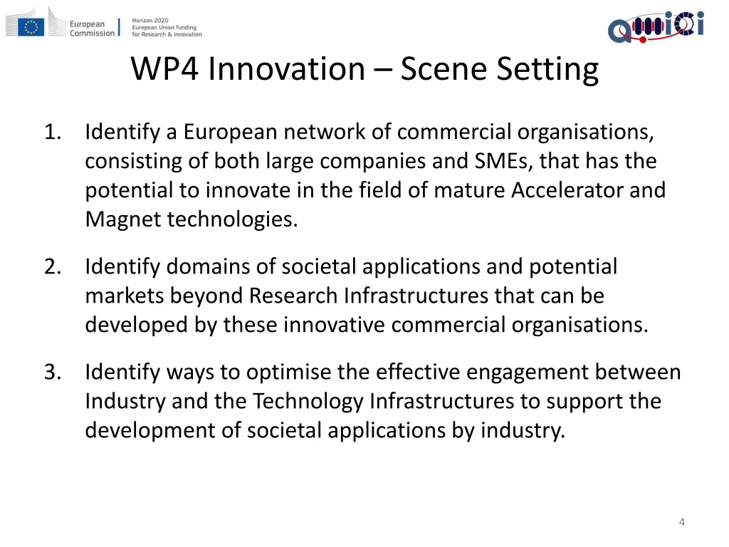 wp4 innovation scene setting